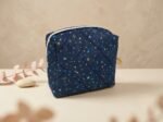 Midnight Celestial Quilted Pouch