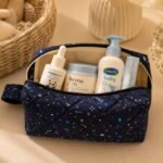 Midnight Celestial Quilted Pouch